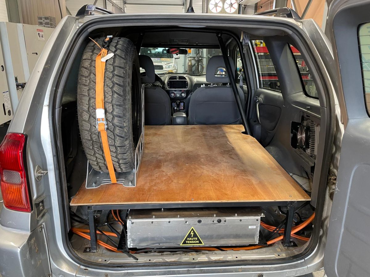 Toyota Rav4 rétrofité 100% électrique
